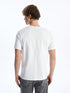LC Waikiki Crew Neck Short Sleeve Printed Combed Cotton Men's T-shirt